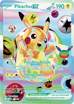 Pikachu ex Day promo