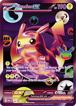 Pikachu ex Night promo