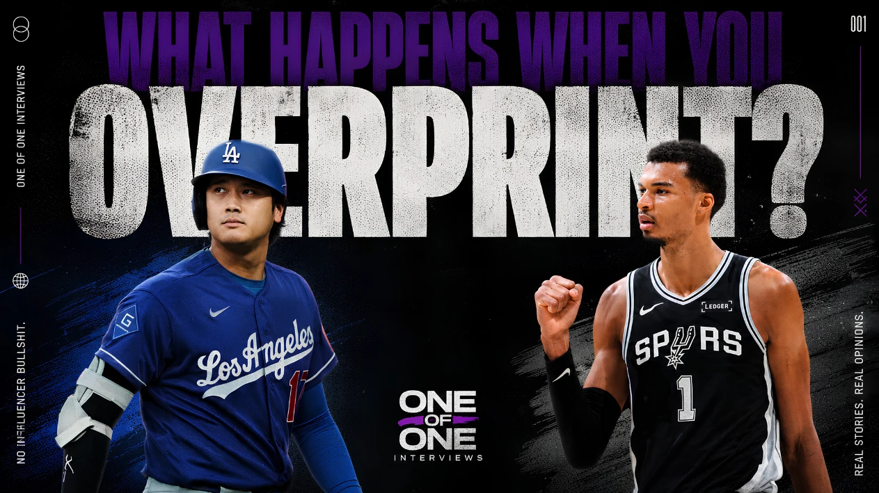 What Happens When You Overprint? Shohei Ohtani and Victor Wembanyama. One of One Interviews.